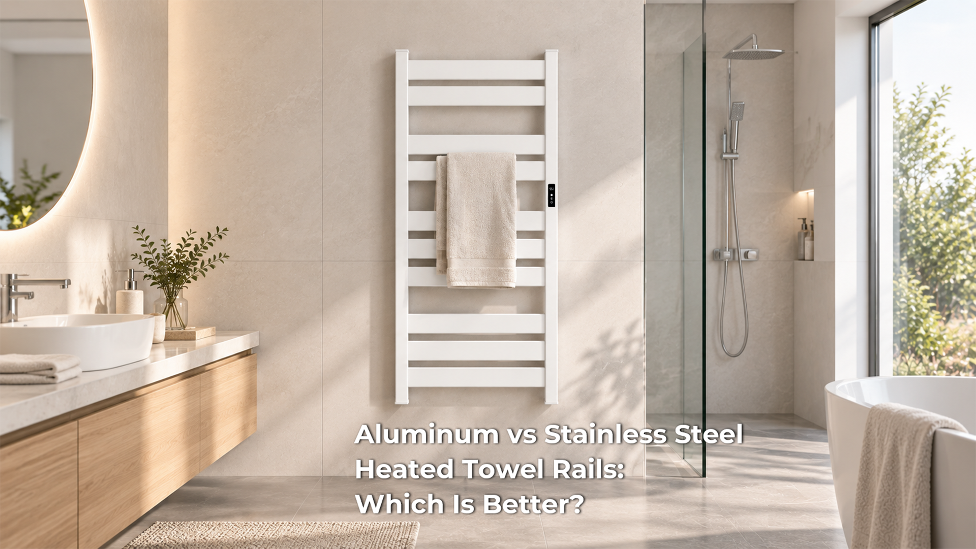 Aluminum vs Stainless Steel Heated Towel Rails Which Is Better