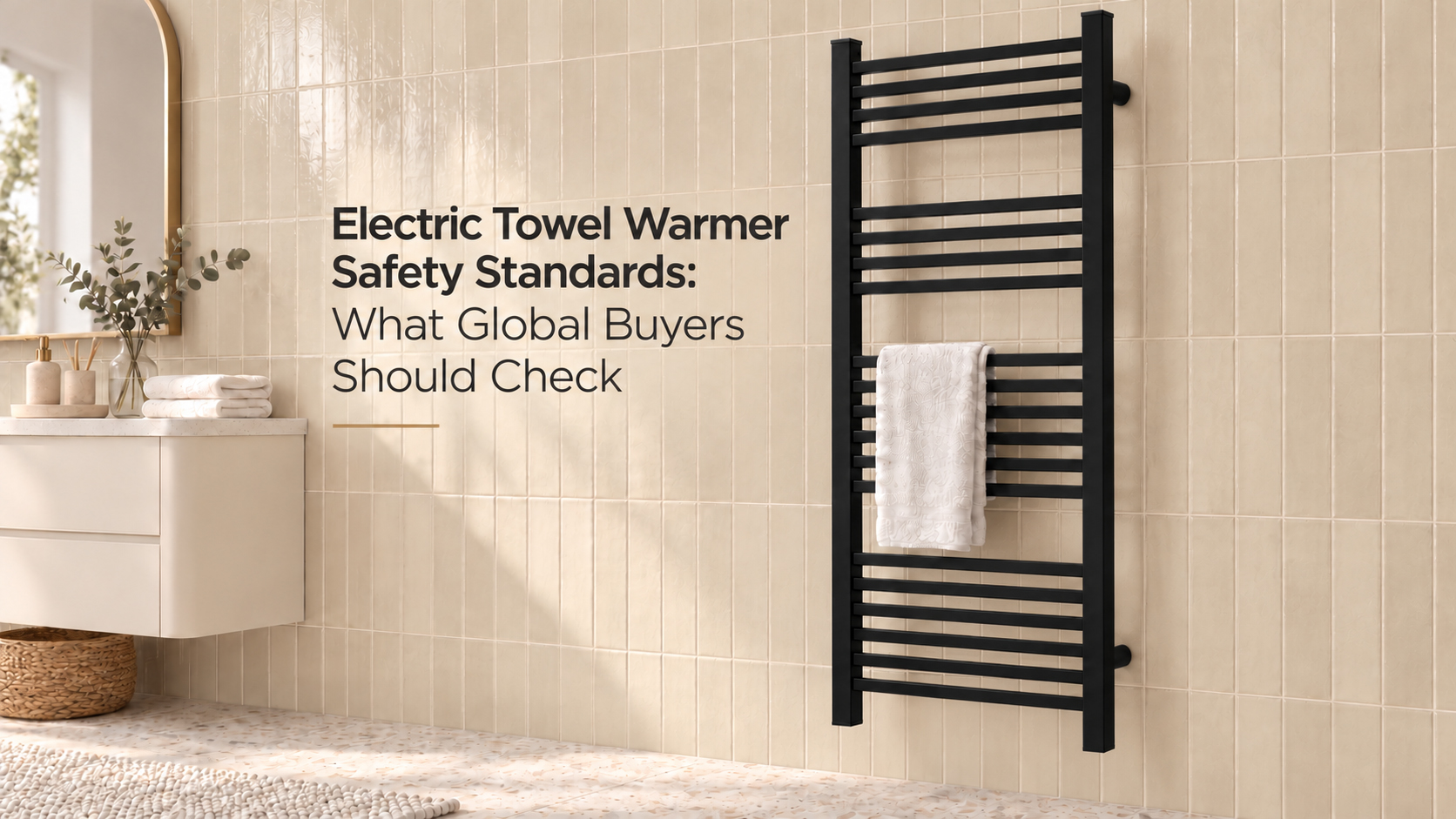 Electric Towel Warmer Safety Standards: What Global Buyers Should Check ...